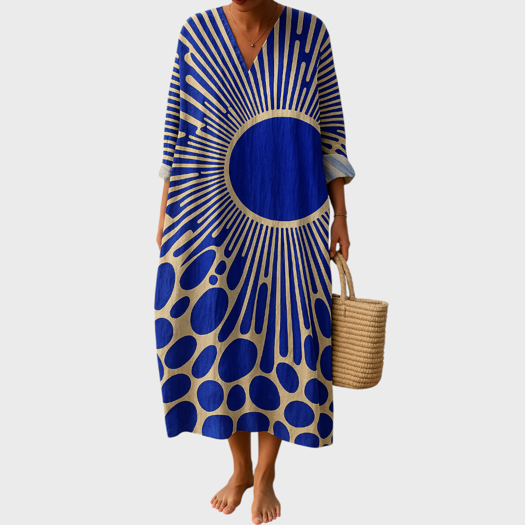 Lena – Kunst-inspiriertes Kleid