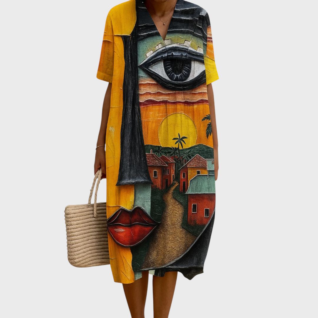 Marie – Kunstinspiriertes Kleid