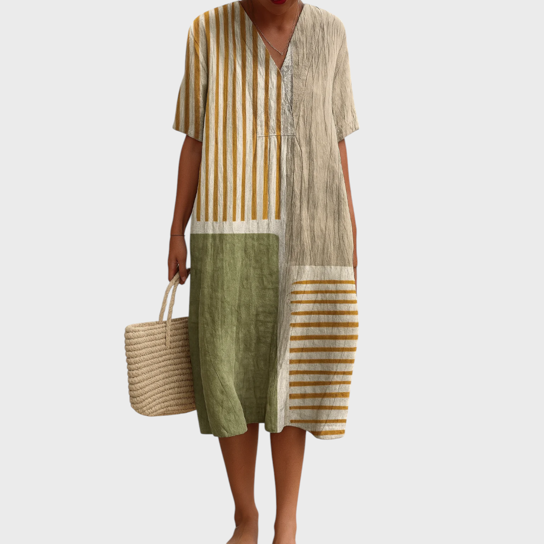 Ilse – Kunst-inspiriertes Kleid