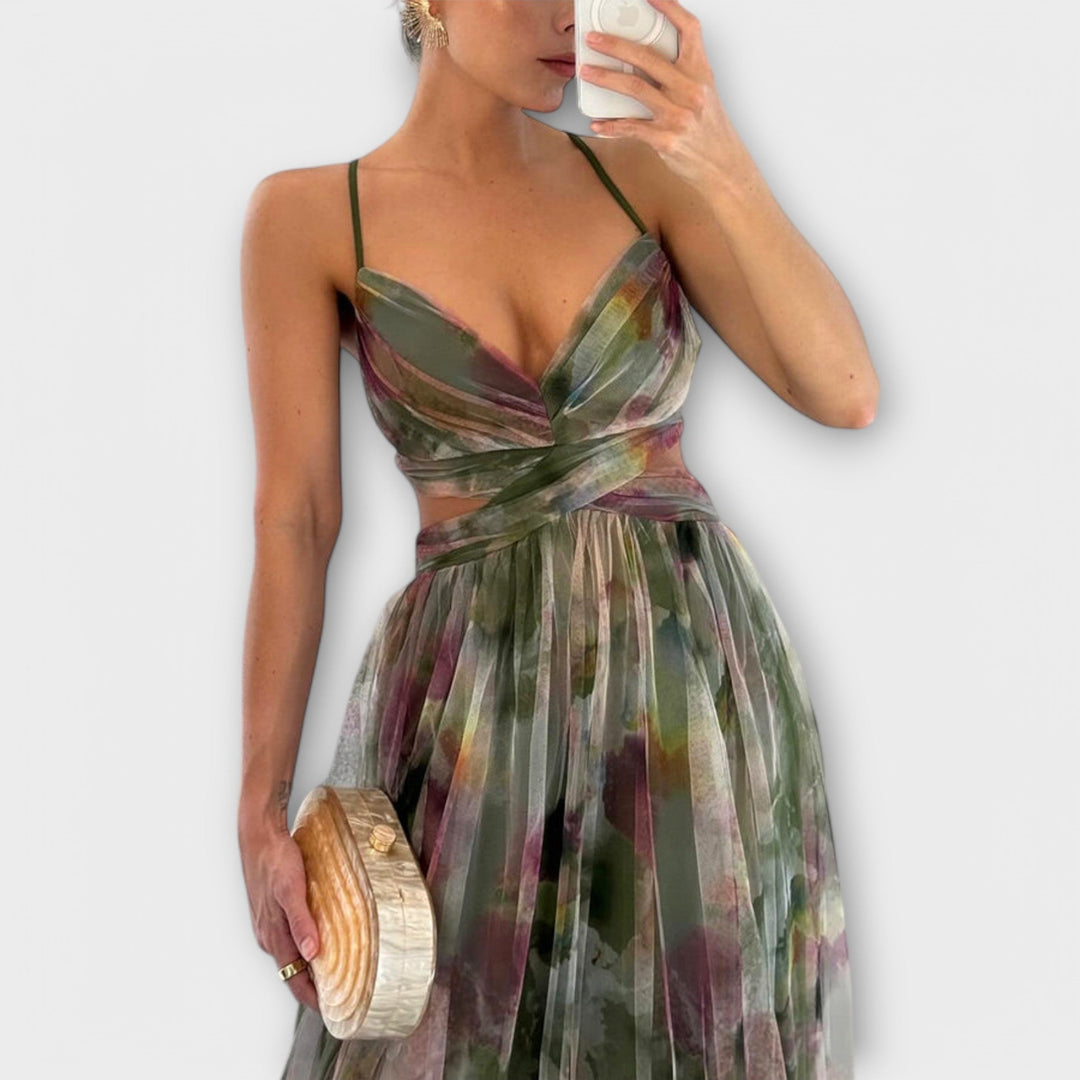Annai | Elegantes Handgefertigtes Langkleid