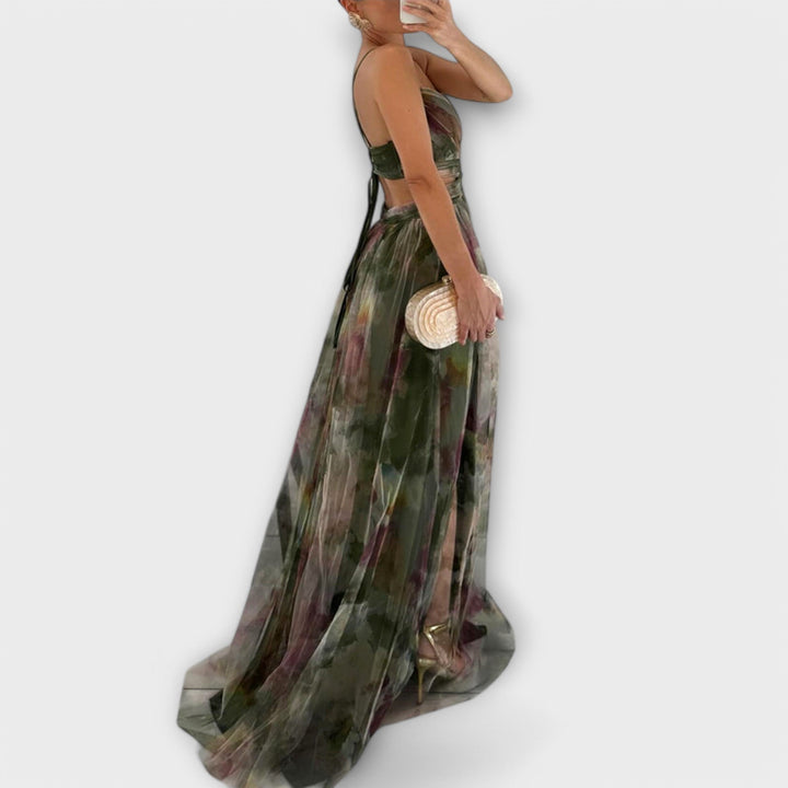 Annai | Elegantes Handgefertigtes Langkleid