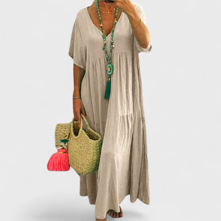 Bahama | Premium Kleid aus feiner Baumwolle und Leinen