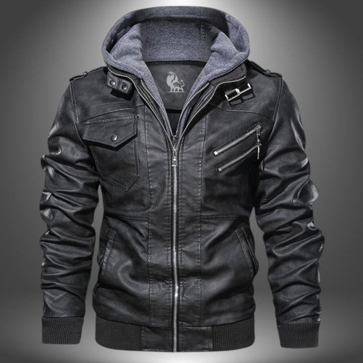 David | Vintage-Lederjacke