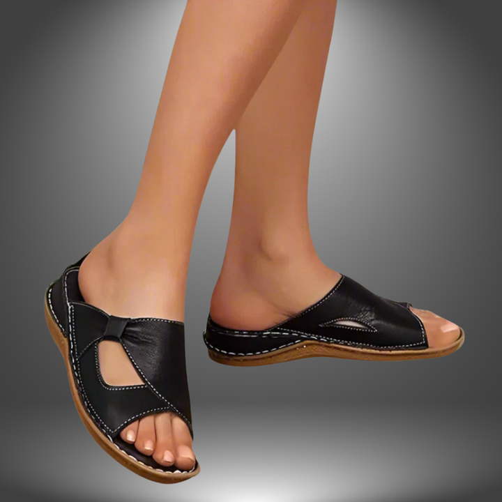 Yvonne | Premium Leder Sandalen für Damen