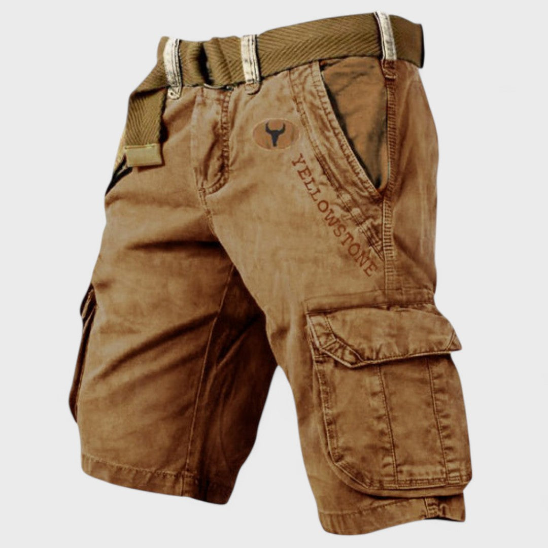 Luca | Herren Cargo Shorts aus Handarbeit