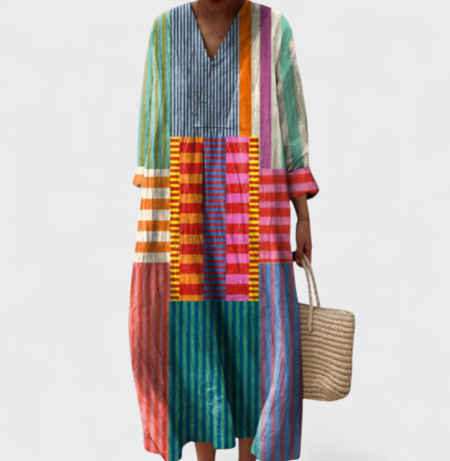 Ottilie | Geometrisches Kleid