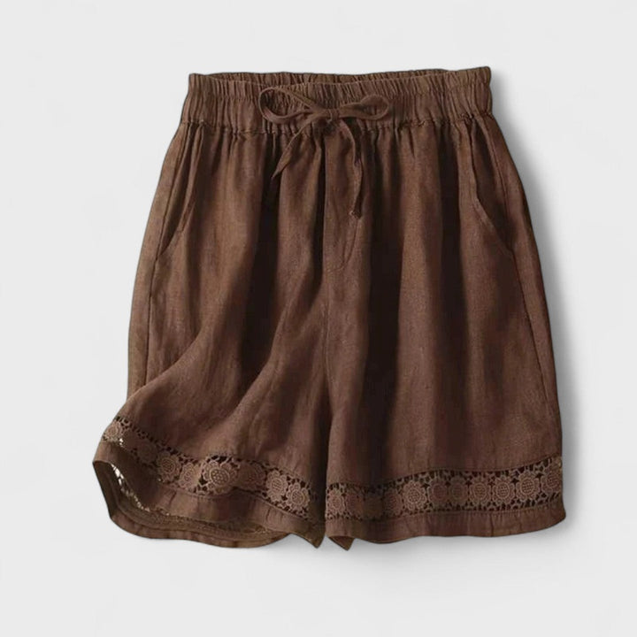 Rica | Premium Leinen Shorts für Damen