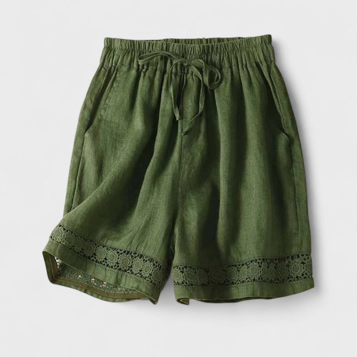 Rica | Premium Leinen Shorts für Damen
