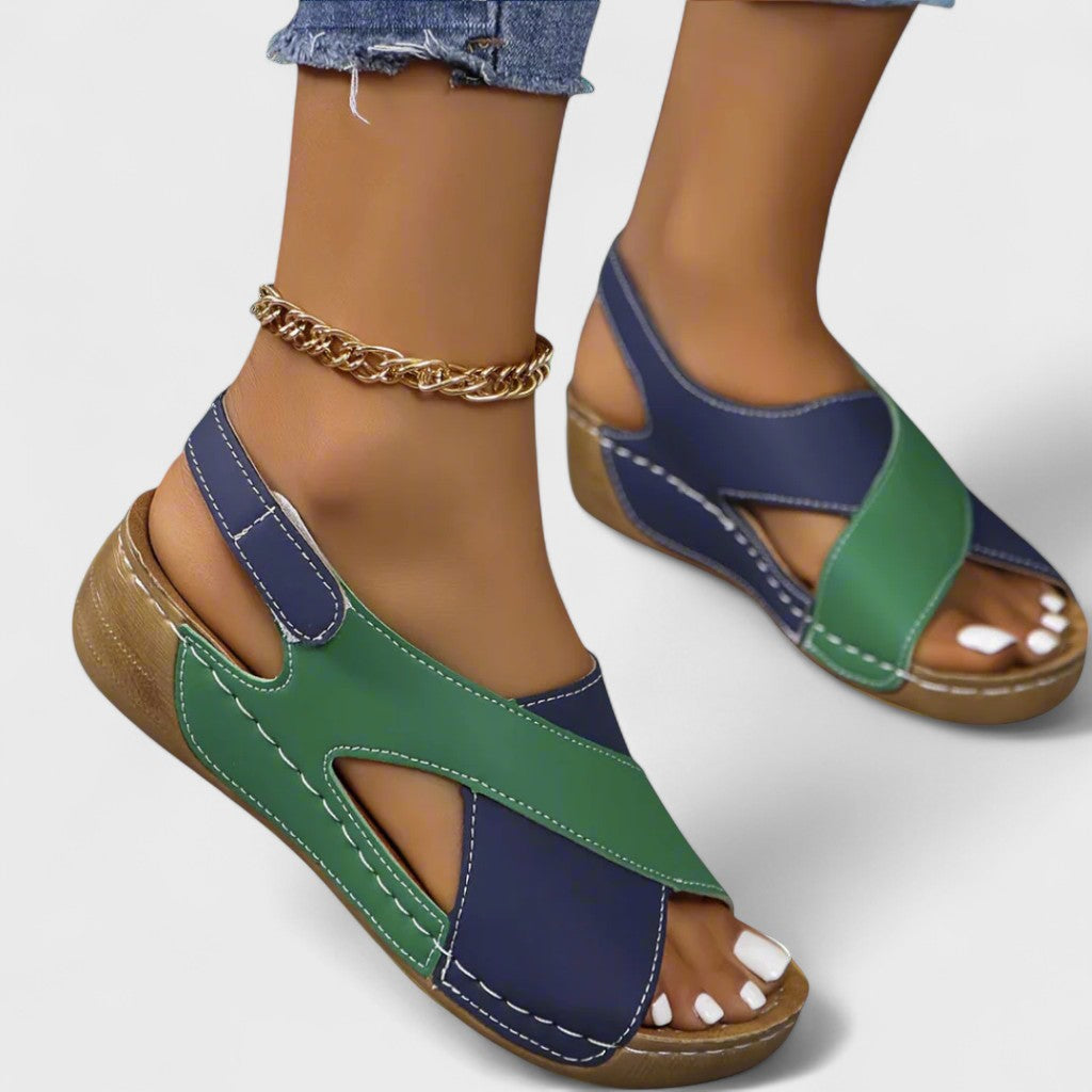 Hildegard | Handgefertigte Damensandalen