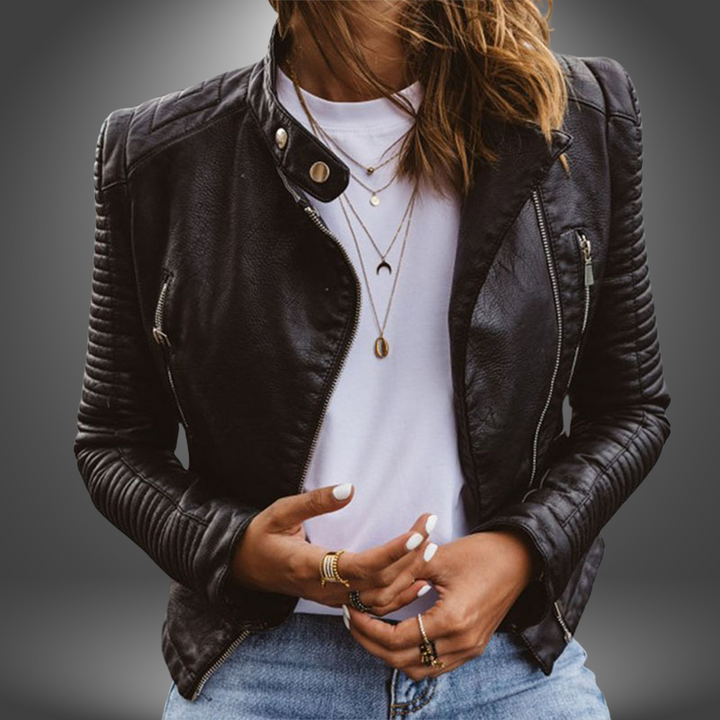 Linette | Premium Lederjacke für Damen