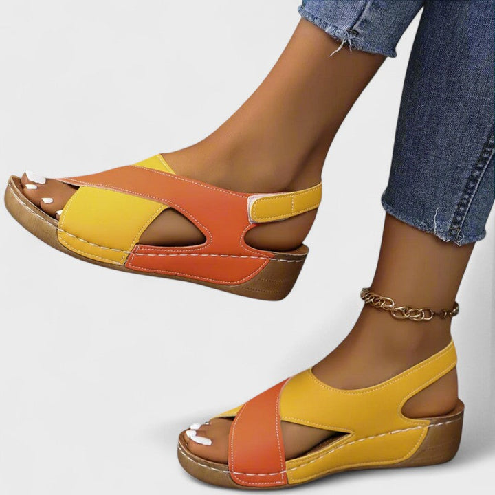 Hildegard | Handgefertigte Damensandalen