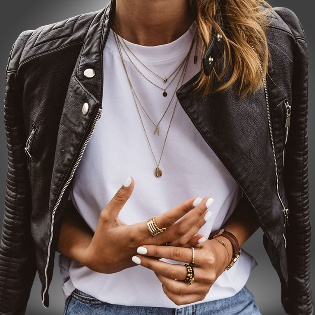 Linette | Premium Lederjacke für Damen