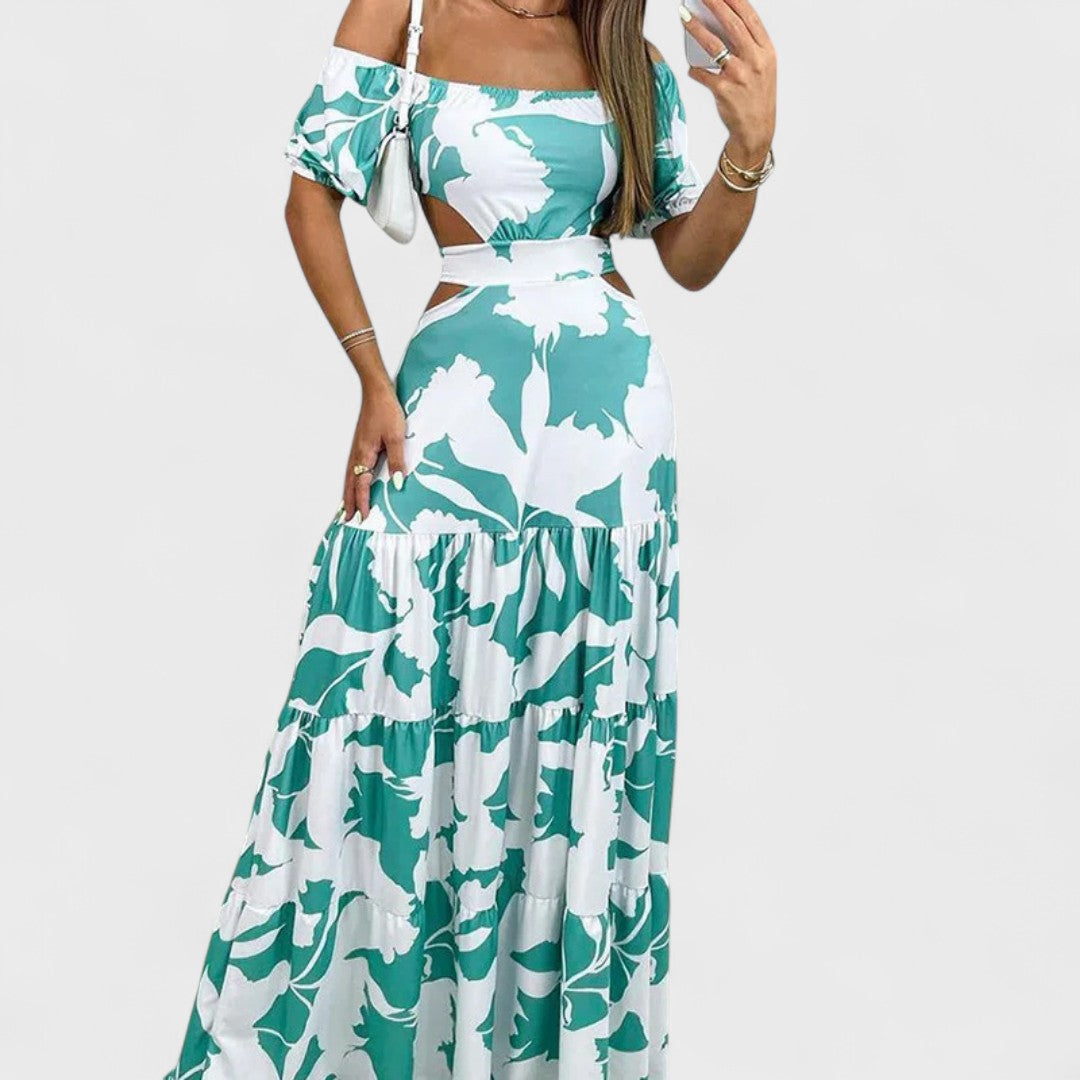 Stella | Enges Langes Handgefertigtes Kleid