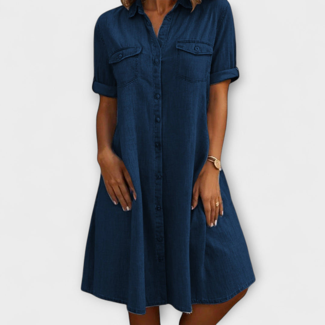 Lenne | Handgefertigtes Casual Baumwollkleid