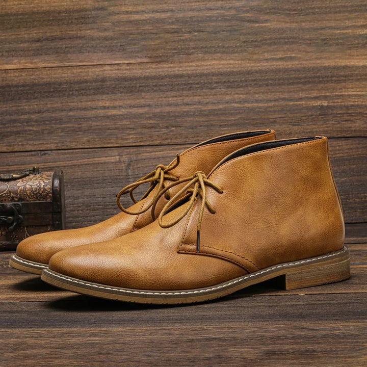 Giovanni | Premium-Leder Stiefeletten, widerstandsfähig