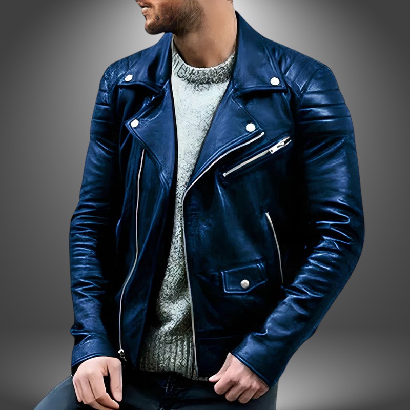 Marius | Handgefertigte Lederjacke für Herren