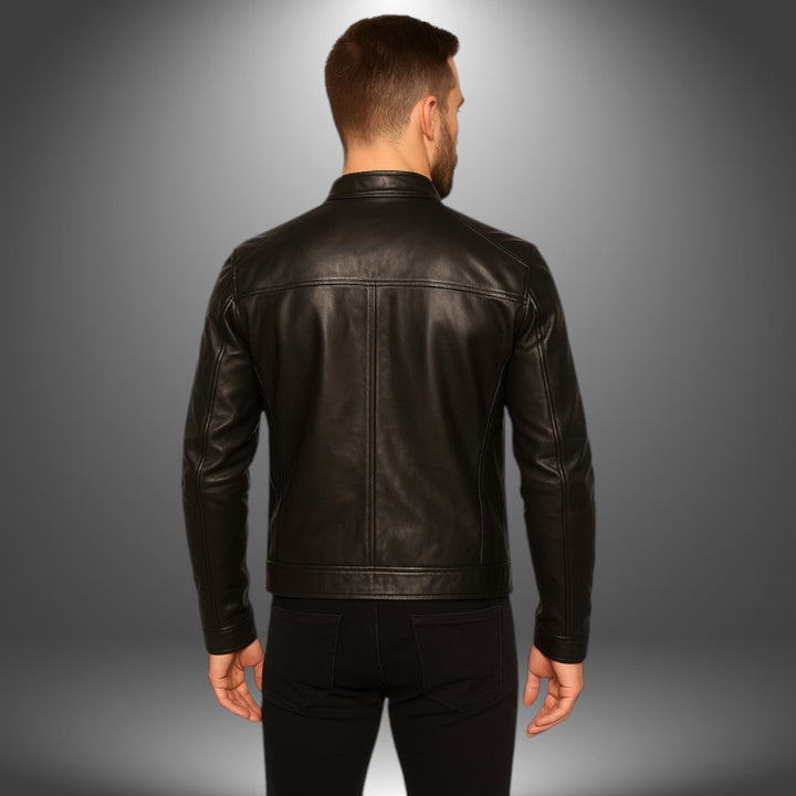 Axel | Handgefertigte Herrenlederjacke