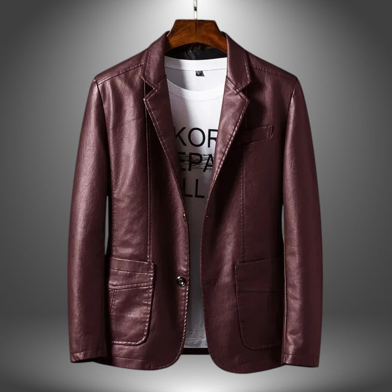 Nathan | Handgefertigte Lederjacke für Herren