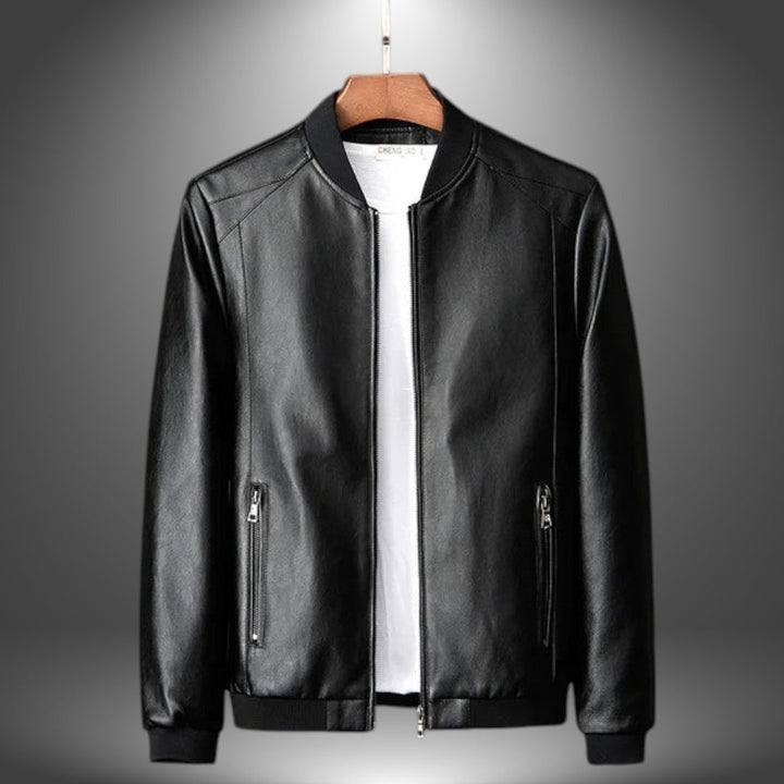 Manuel | Herren Sommer-Lederjacke aus Handarbeit