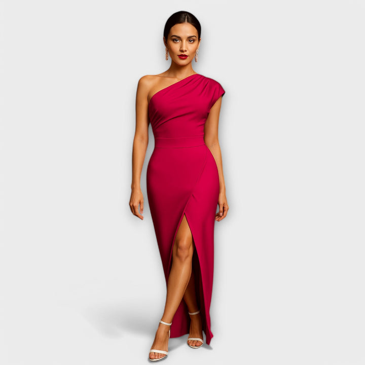 Ivy | Premium Asymmetrisches Elegantes Abendkleid