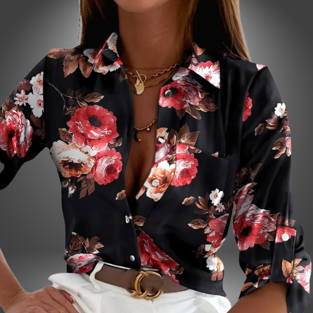 Sonia | Premium Künstlerische Bluse für Damen