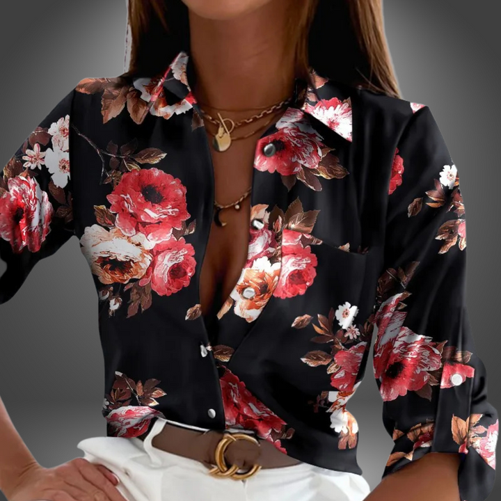 Sonia | Premium Künstlerische Bluse für Damen