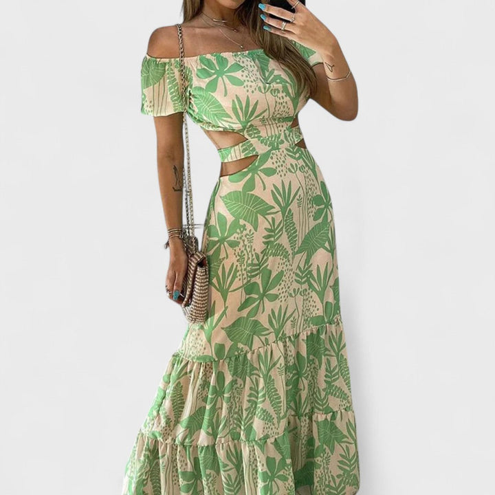 Stella | Enges Langes Handgefertigtes Kleid