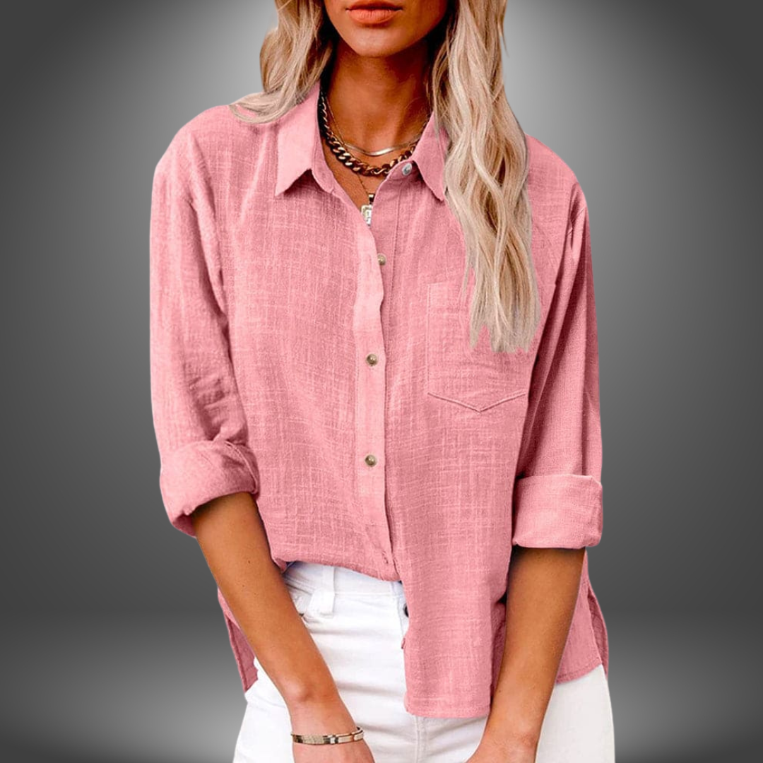 Zoe | Premium Leinenbluse für Damen