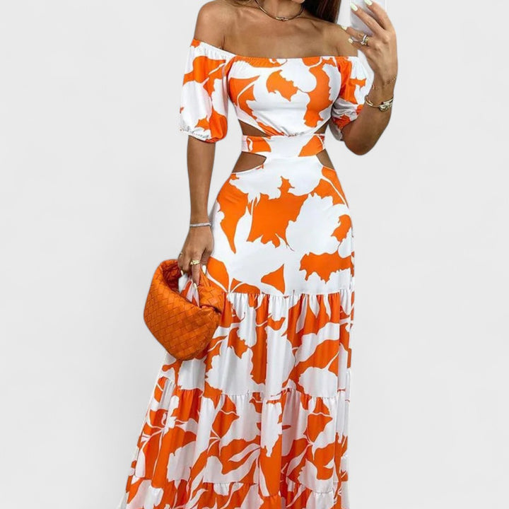 Stella | Enges Langes Handgefertigtes Kleid