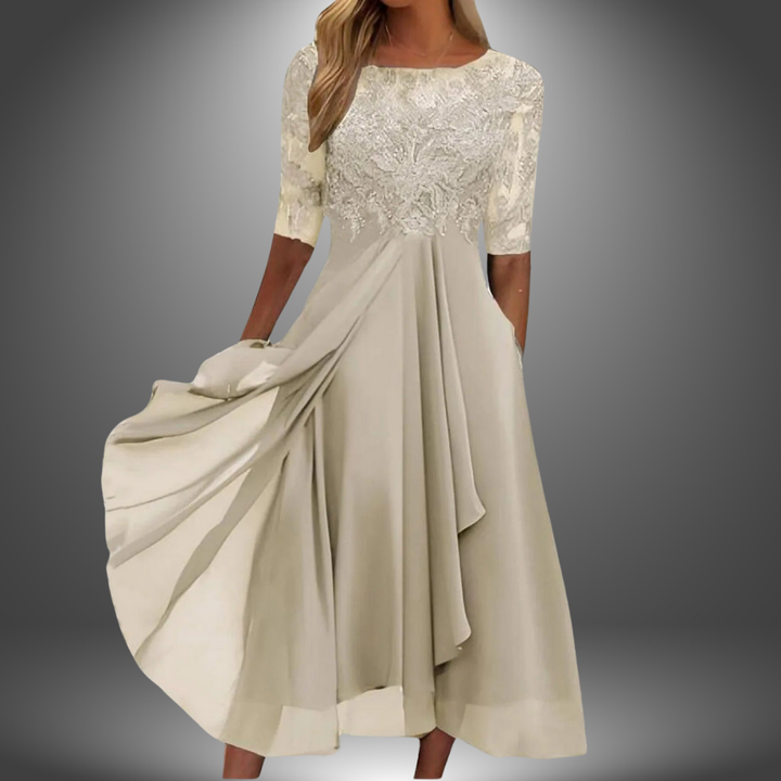 Margherita | Elegantes Handgefertigtes Spitzenkleid