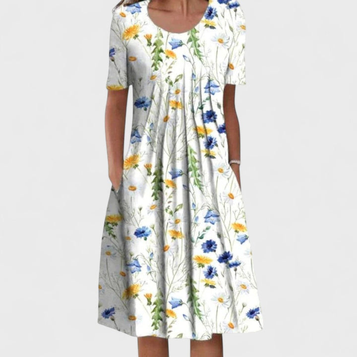 Lea | Elegantes Kleid mit Bauchbedeckung