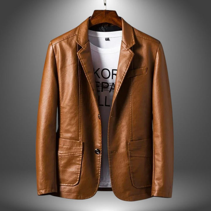 Nathan | Handgefertigte Lederjacke für Herren