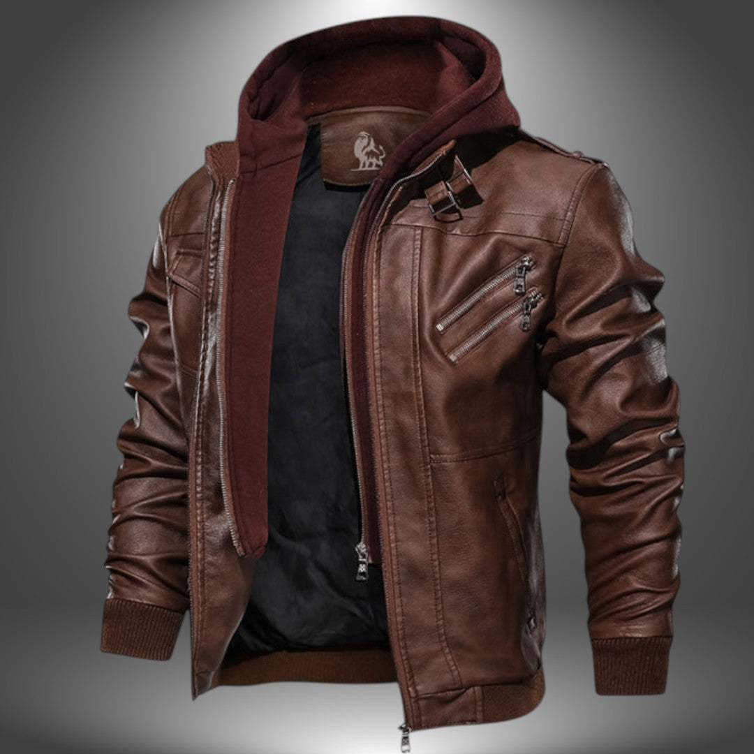 David | Vintage-Lederjacke