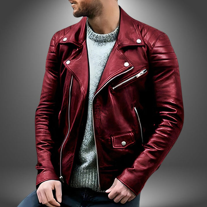 Marius | Handgefertigte Lederjacke für Herren