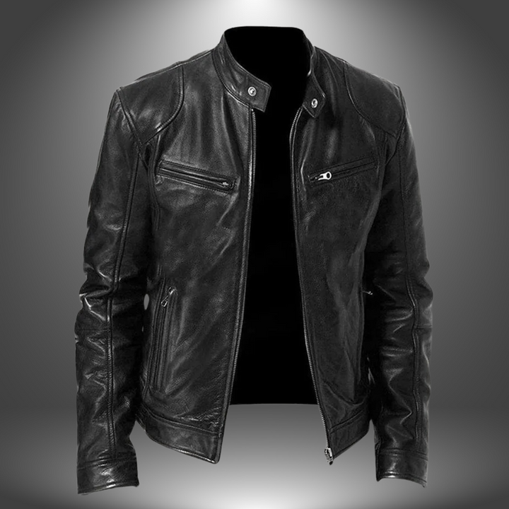 James | Handgefertigte Lederjacke für Herren