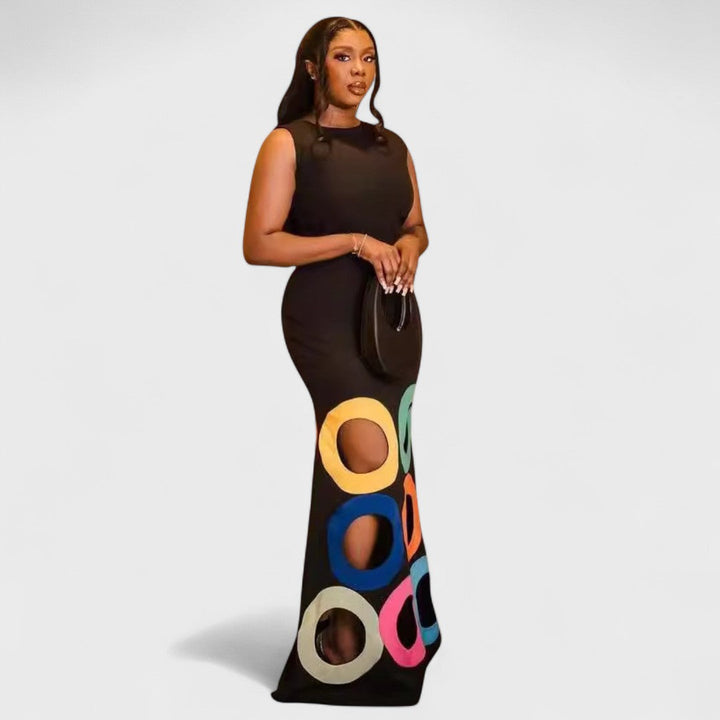 Luna | Künstlerisches Handgemachtes Damenkleid