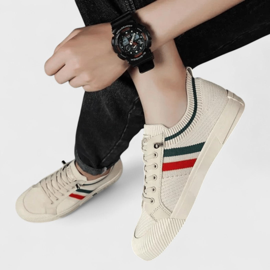 Enrico | Bequeme handgefertigte Herrensneakers