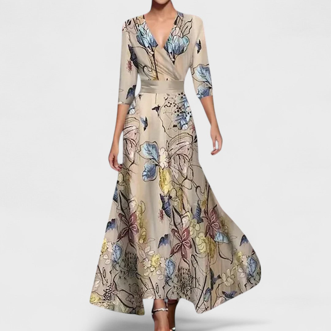 Sole | Langes Handgefertigtes Kleid für Frauen