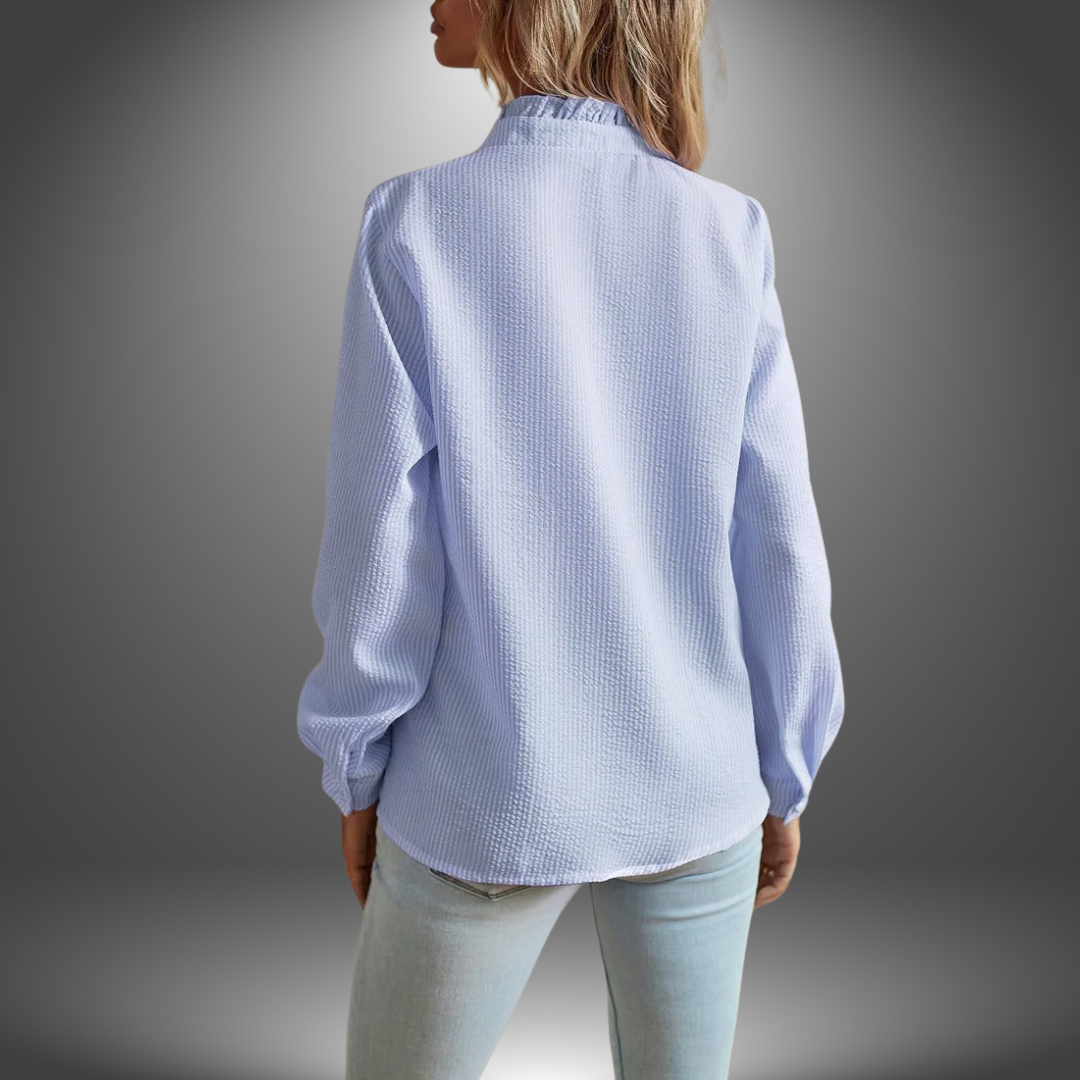 Nina | Elegante Handgefertigte Damenbluse