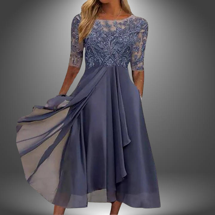 Margherita | Elegantes Handgefertigtes Spitzenkleid