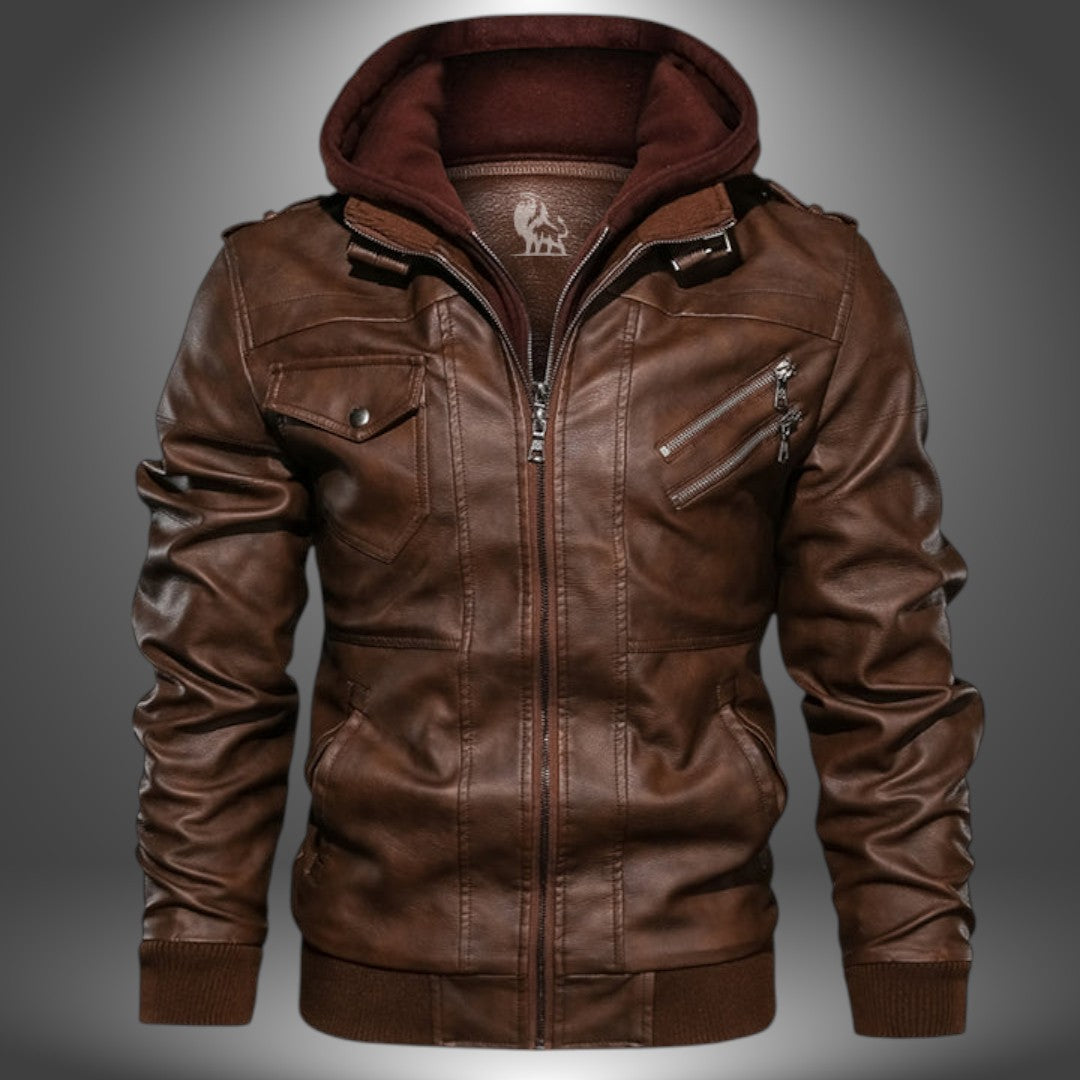 David | Vintage-Lederjacke