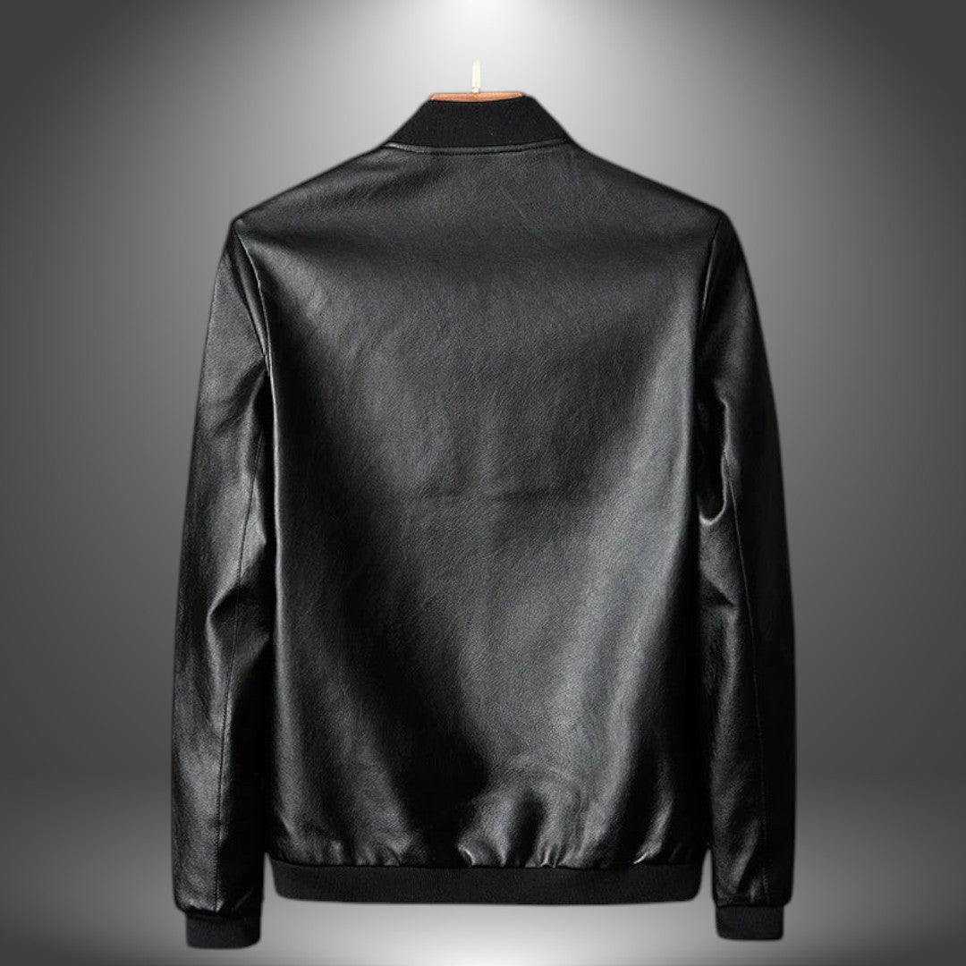 Manuel | Herren Sommer-Lederjacke aus Handarbeit