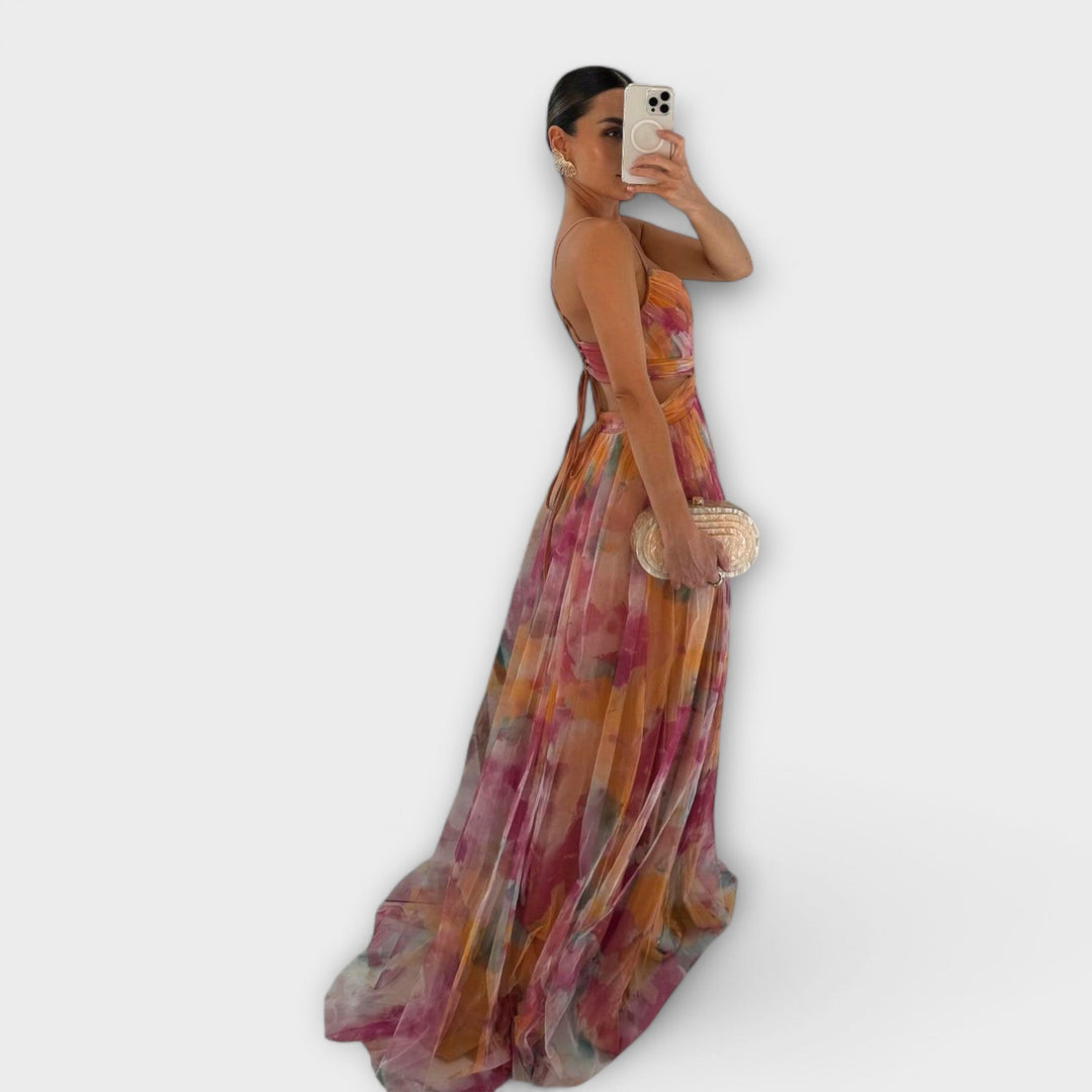 Annai | Elegantes Handgefertigtes Langkleid