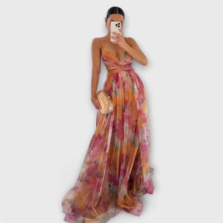 Annai | Elegantes Handgefertigtes Langkleid