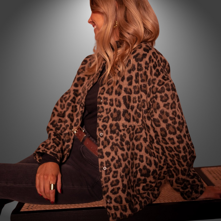 Alice | Handgefertigte Leopardenjacke