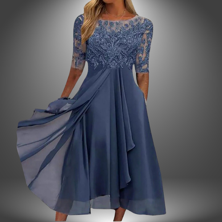 Margherita | Elegantes Handgefertigtes Spitzenkleid