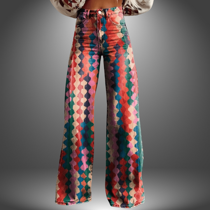 Olivia | Handgefertigte Bunte Hosen