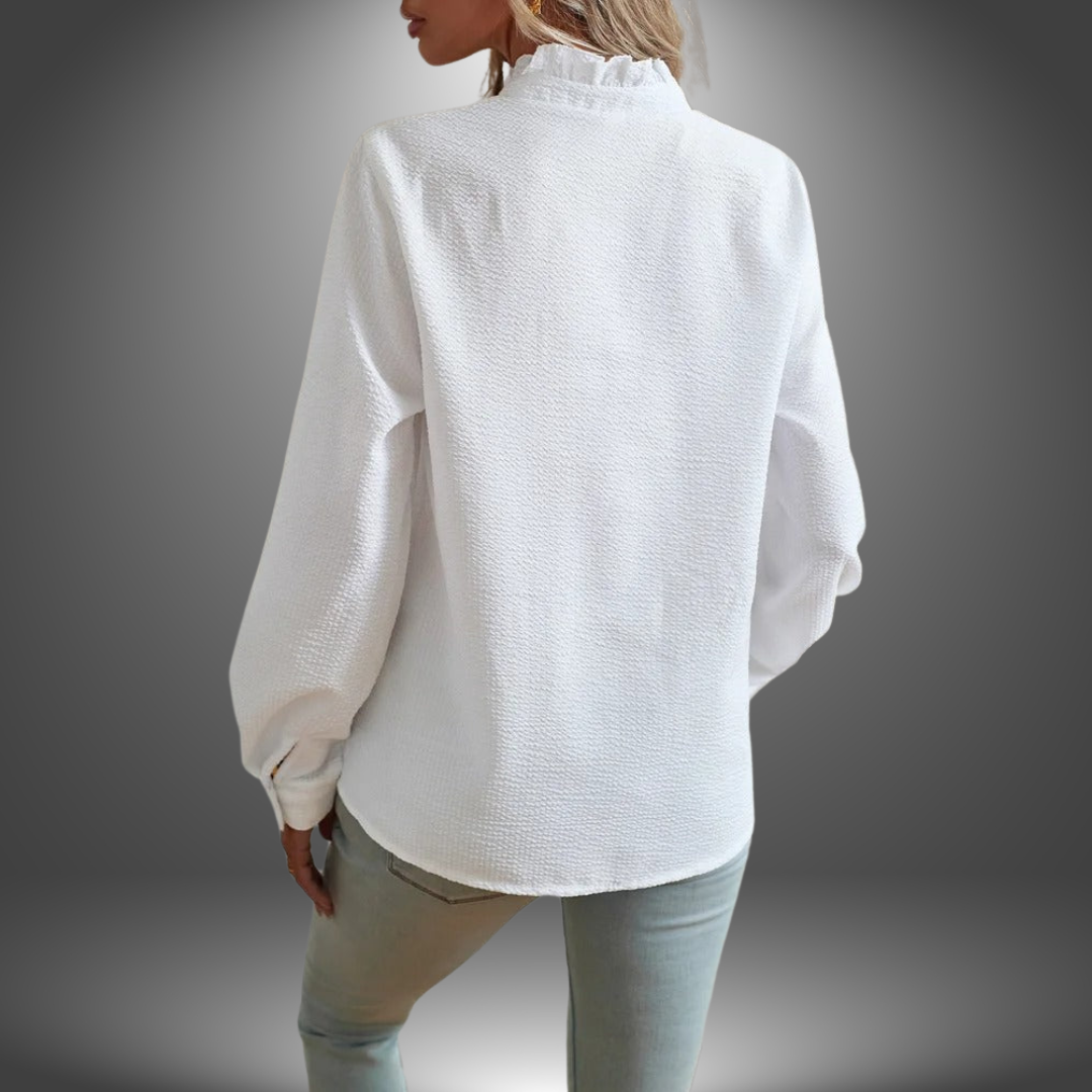 Nina | Elegante Handgefertigte Damenbluse