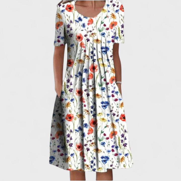 Lea | Elegantes Kleid mit Bauchbedeckung