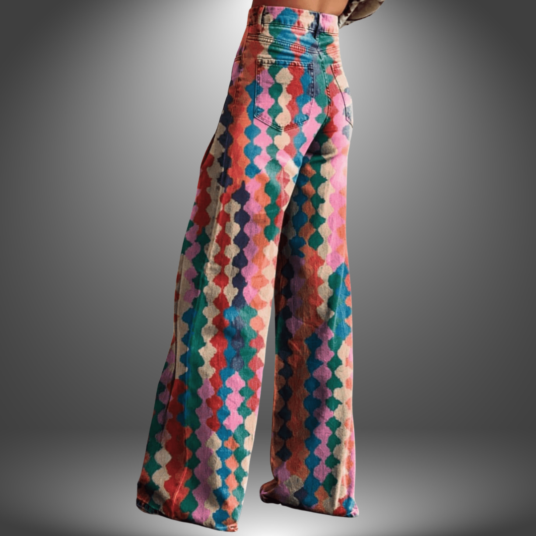 Olivia | Handgefertigte Bunte Hosen